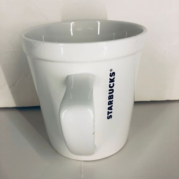 STARBUCKS White Mug with Starbuck‎ Logo, 20 oz Size - Picture 2 of 8